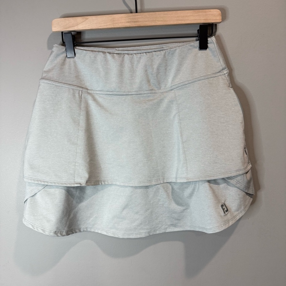 FootJoy Light Gray Mini Skirt Size Small Golf‎ Performance